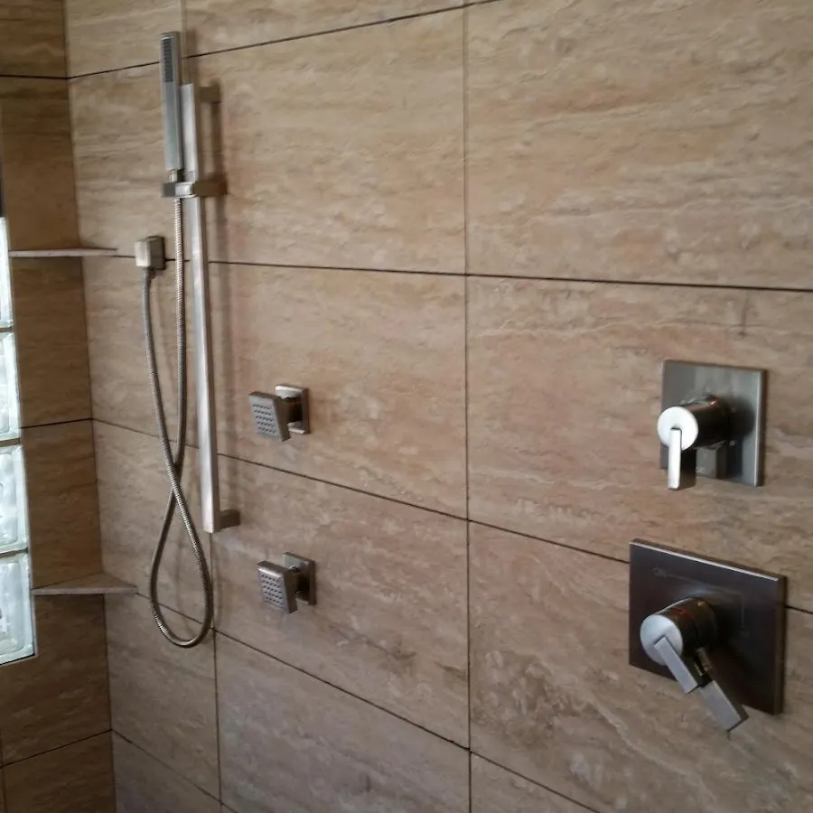 Shower fixture installation for Water Heater Replacement in Bigfork